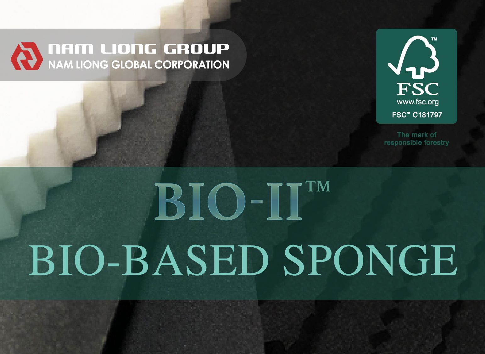 Nam Liong possui uma série à base de bioplástico tanto para espuma de borracha quanto para espuma termoplástica.